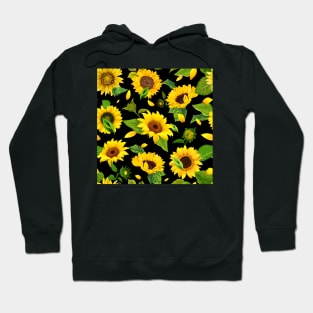 New Watercolor Sunflower 3 Hoodie